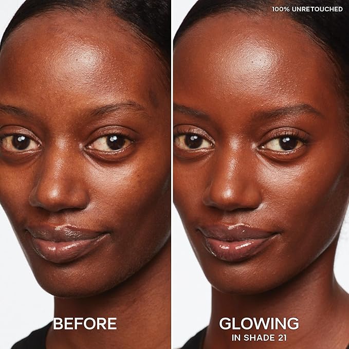 Saie Slip Tint Radiant Cream Concealer & All-Over Face Makeup - Concealer for Dark Circles, Redness & Blemishes - Lightweight Makeup Made with Hydrating Hyaluronic Acid - Shade 21 (0.17 oz)