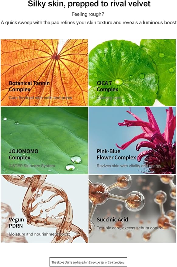 Toner Pad, 60 Pads | Clarifying & Hydrating Facial Pads for Women | Pre-Makeup Skin Prep, Pore Care, Skin Cleaning Wipe, K-Beauty, Made in Korea.