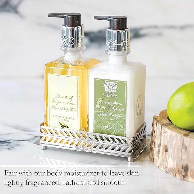 Antica Farmacista Hand & Body Wash - Luxury Nourishing Body Wash - Hydrating Hand Cleansing Wash - Bath & Body Gift - Santorini, 10 fl oz