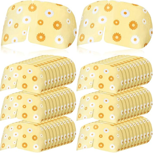 50 Packs Steam Eye Mask for Dry Eyes Spa Warm Sleep Eye Mask Self Heating Disposable Eye Masks for Home Office Travel Eyestrain Relieve (Chamomile Scent)