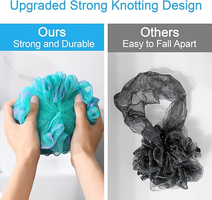 Amazerbath loofah sponge 75g/piece, exfoliating