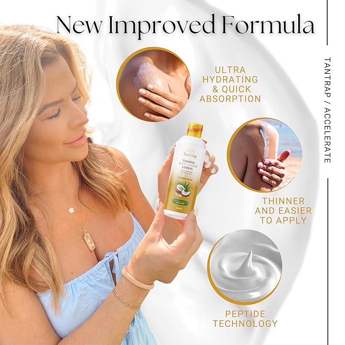 Peptide Tanning Accelerator Lotion (200 Ml)