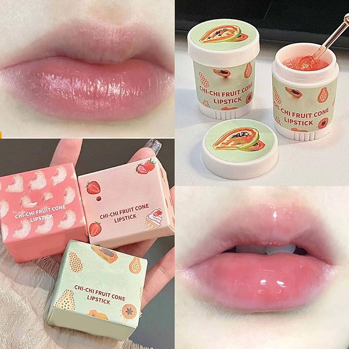 Lip Care Balm, Ice Cream Shape Daily