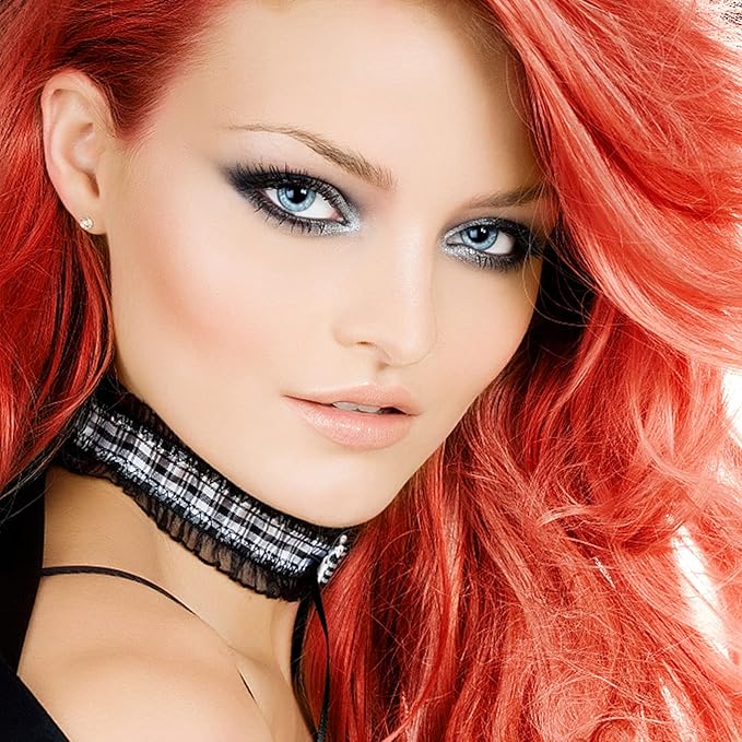Red Temporary Hair Color,Natural Hair