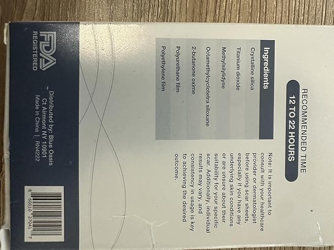 Silicone Scar Sheets Tape, Strips