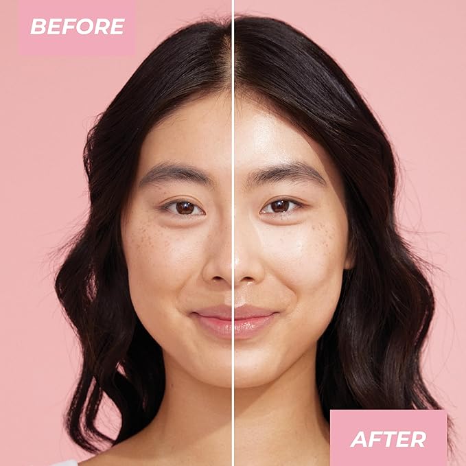 MCoBeauty - Flawless Glow Luminous Skin Filter - 2.5 Fair Shade - 4-in-1 Multi-Use Formula that Contains Squalane - Includes Doe Foot Applicator - Liquid Illuminator