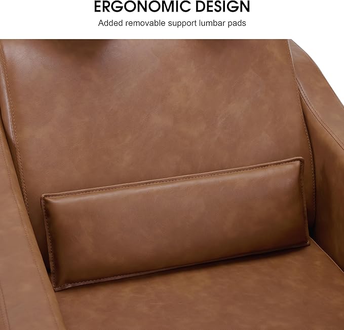 BarberPub Backwash Shampoo Station Chair, Adjustable Porcelain Ceramic Hair Wash Bowl with Chair, Shampoo Station for Barber Shop, Spa Beauty Salon Equipment 9364 (Brown)