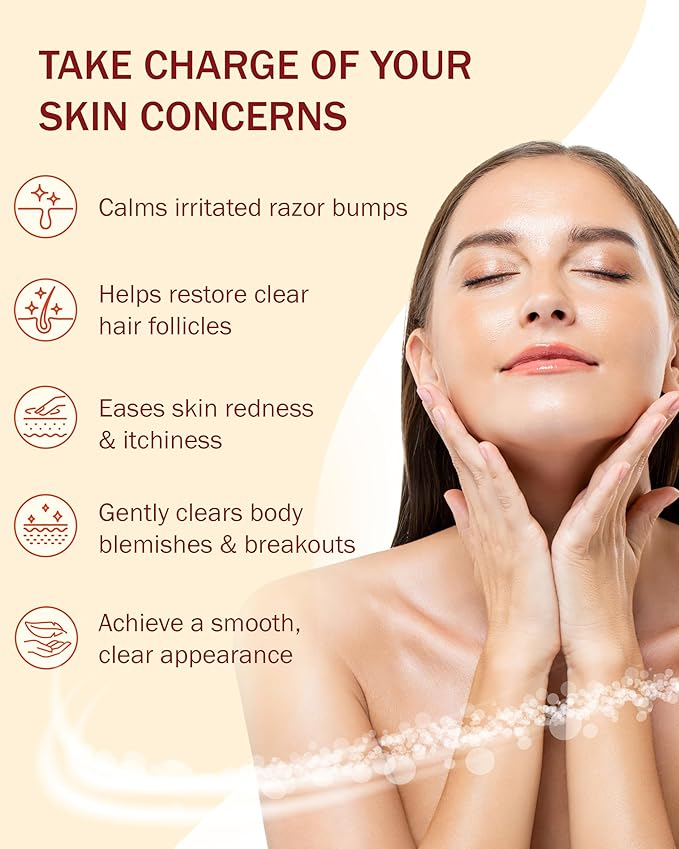 2% BHA Folliculitis Body Oil Spray - Salicylic Acid Body Mist with Tea Tree Oil & Aloe Vera - Spray Moisturizer for Dry Skin, Clogged Pores & Irritation, 4 fl. oz