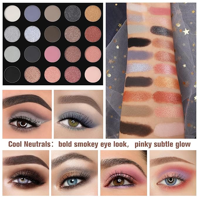 UCANBE Pretty All Set Eyeshadow Palette Pro 86