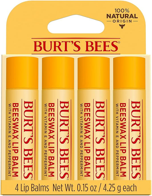 Beeswax Lip Balm Pack by Burts
