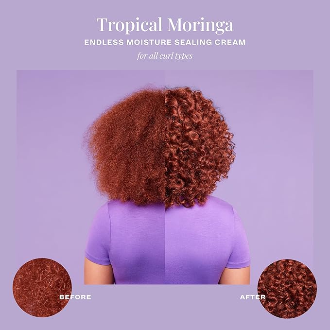 THE MANE CHOICE - Tropical Moringa Sweet Oil & Honey Endless Moisture Sealing Cream, 8 Ounce