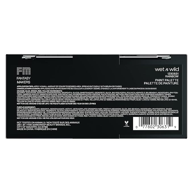 wet n wild Fantasy Makers Paint Palette Rainbow (Pack of 2)