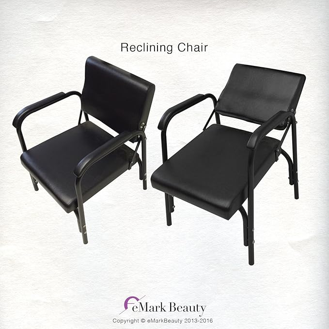 Extra Wide White Shampoo Bowl Towel Storage Cabinet Reclining Chair Shampoo Cabinet TLC-W22-FC-TC