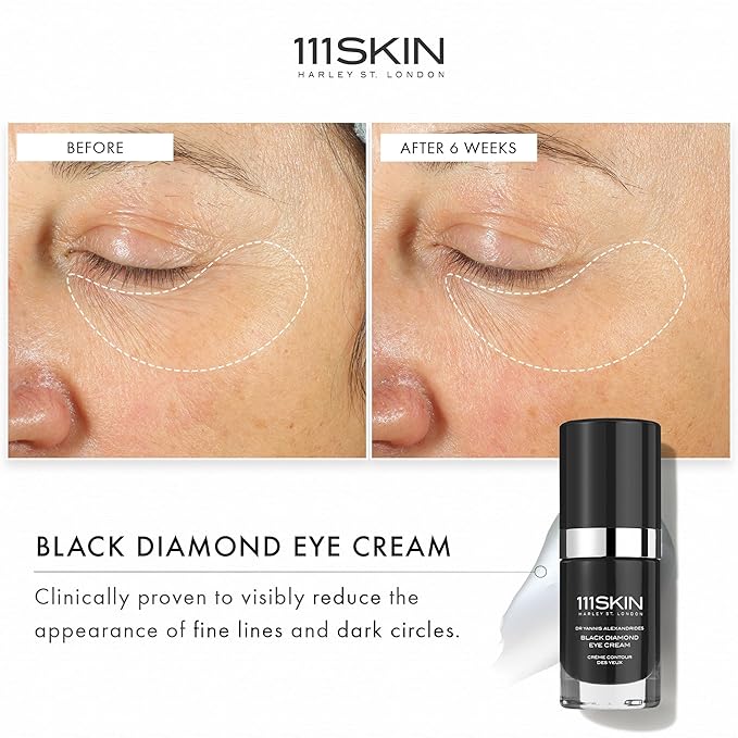 111SKIN Women's Black Diamond Eye Cream, Multicolored, 0.51 Fl Oz (Pack of 1)