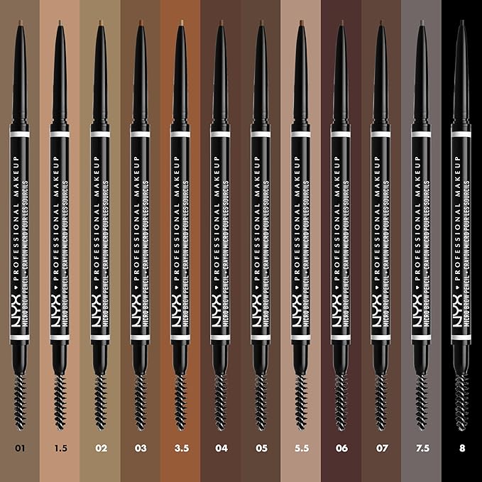 NYX PROFESSIONAL MAKEUP Micro Brow Pencil, Precise Eyebrow Pencil - Taupe