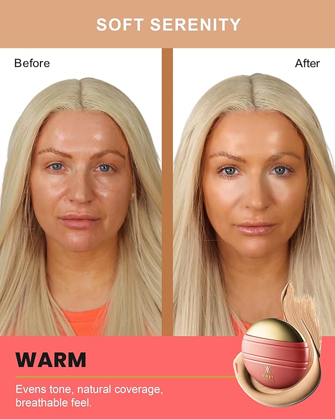 Konfident Glow Skin Tint – Soft Serenity Hydrating Oil-Free Glass-Skin Foundation, Buildable Light-to-Medium Coverage, 30 ml – Inclusive Clean Makeup for Radiant Confidence