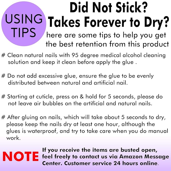 Nail Glue for Acrylic Nails - Nail Glue for Press On Nails, 8 Pcs BTArtbox Adhesive Super Bond for Fake Nails Tips Long Lasting, 0.07 oz