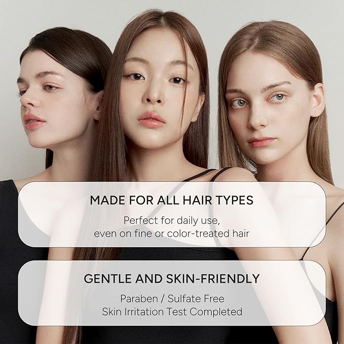 Perfumed Hair Oil & Serum 2-in-1 – Korean Essence Oil for Frizzy, Dry, Damaged Hair & Glass Hair Shine – Argan Oil & Amino Acids – Sulfate & Paraben-Free – Baby Musk, 100ml / 3.38 fl oz