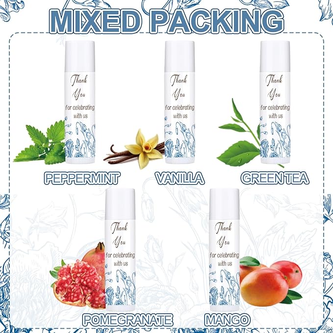 Dunzy 50 Pcs Thank You Gift Porcelain)