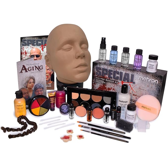 Mehron Makeup Special FX Set for Halloween, Horror,