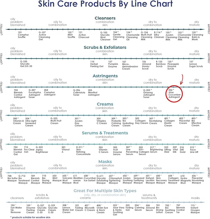 RAYA Aloe Cucumber Astringent 16 oz (202) | Gentle Pore Tightening and Smoothing Facial Toner for Dry and Sensitive Skin | Helps Refine, Cool, and Sooth | Smooths Complexion When Used Before Make-Up