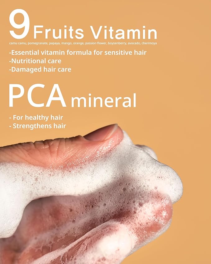 DAN DAN Nourishing Hair Shampoo - pH 5.5 Keratin & Protein Perfumed Shampoo for Frizz Control, Moisturizing, Thicker Hair - Citrus & Honey Scent - Paraben Free - 17 fl.oz