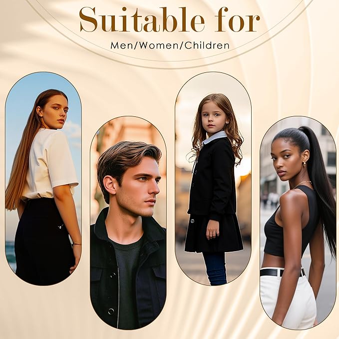 Slick Back Hair Brush for Women Men Kid, Natural Soft Boar Bristle Hair Brush for Thin & Fine Hair, Smoothing Hairbrush for Polishing, Deepening & Styling