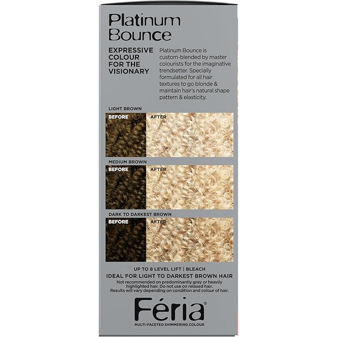 L'Oreal Paris Feria Platinum Bounce