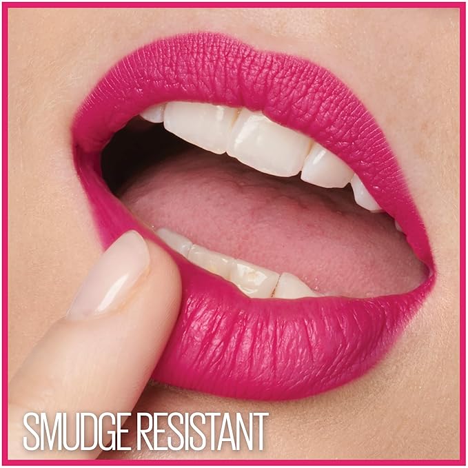 Maybelline Super Stay Ink Crayon Lipstick Makeup, Precision Tip Matte Lip Crayon with Built-in Sharpener, Longwear Up To 8Hrs, Stay Exceptional, Purple Beige, 1 Count