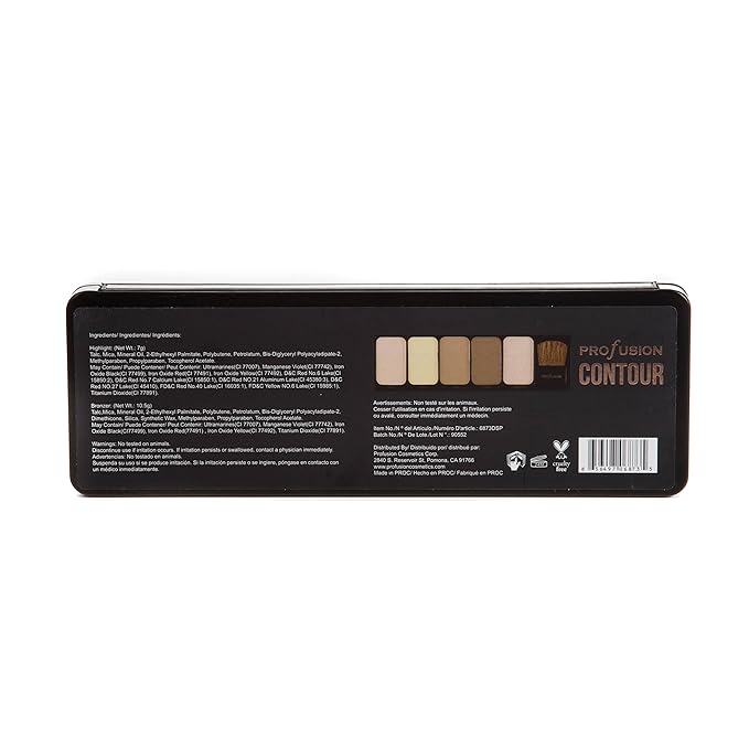 Profusion Cosmetics - Contour - Professional 5 Color