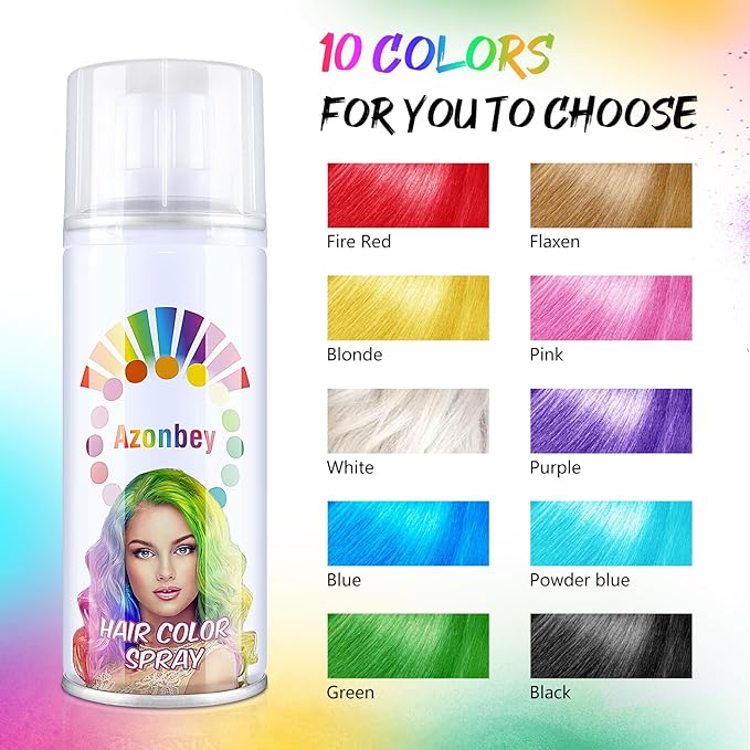 Hair Color Spray and Wax