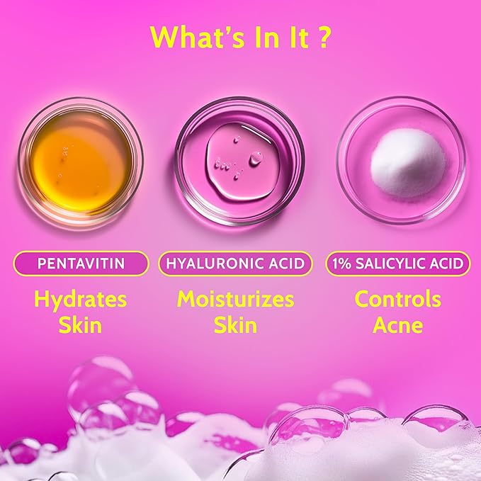 Chemist at Play 1% Salicylic Acid Body Wash | Paraben & SLS Free | Gentle Exfoliating Shower Gel | Prevents Body Acne, Bumpy Skin & Deep Cleanses Skin | For Men & Women | 15.9 Fl oz