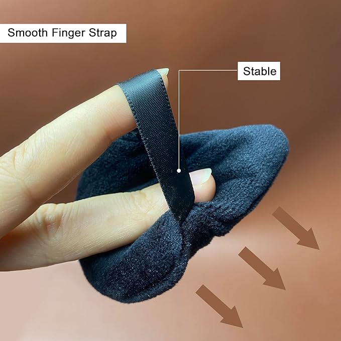 16 pcs Triangle Powder Puff Makeup Puff:Setting Powder Puff Powder Puffs for Face Powder for Loose Powder Cosmetic Foundation Makeup Sponge Beauty Blender