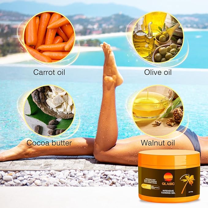 Luxury Intensive Tanning Gel, Natural