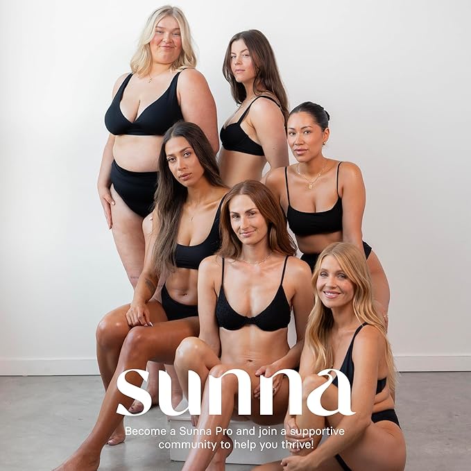 Spray Tan Basics Starter Package by SunnaTan - Includes HVLP Tan Gun, 3 x 473 ml 12-Hour Natural Tanning Solutions (Light, Medium, Dark), and Training Course Valued at 299.00