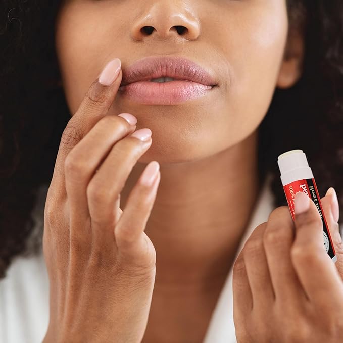 Dionis - Goat Milk Skincare Peppermint Twist Scented Lip Balm - Set of 6 (0.28 oz) - Made in the USA - Cruelty-free and Paraben-free