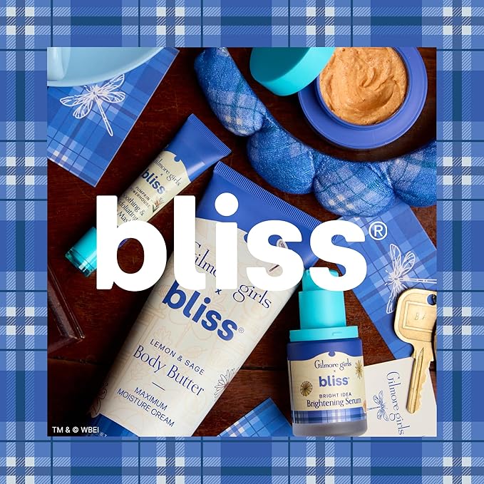 Gilmore Girls x Bliss Pumpkin Powerhouse Exfoliating & Soothing Lip Mask | Hydrating Overnight Lip Balm Mask for Dry Lips