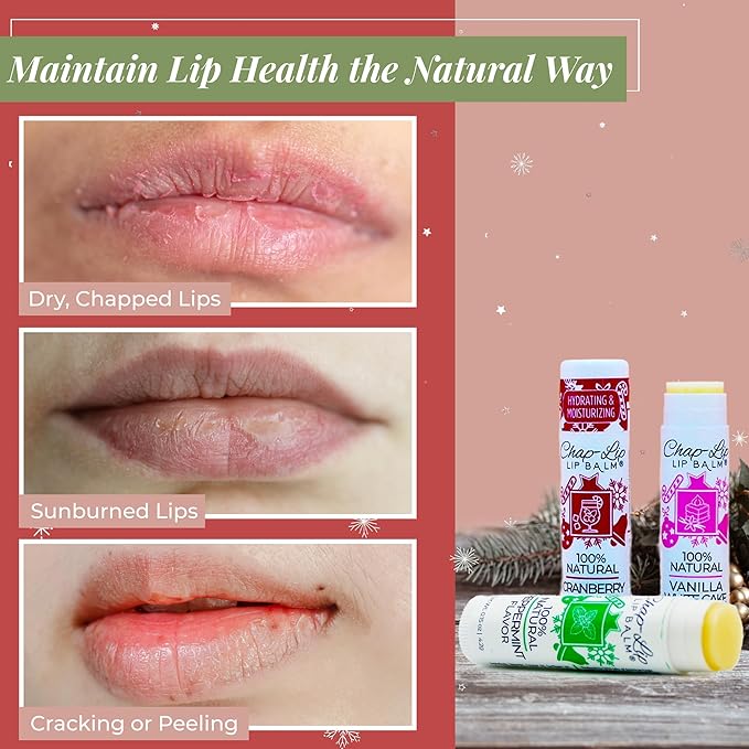 100% Natural Lip Balm Set - Petroleum