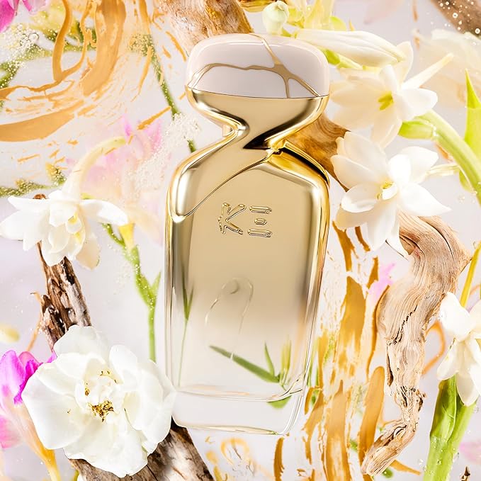 K-3 64 Gardenia Eau de Parfum - Unisex Perfume with Rose, Jasmine & Gardenia Scent Notes - 100 ml/3.4 oz