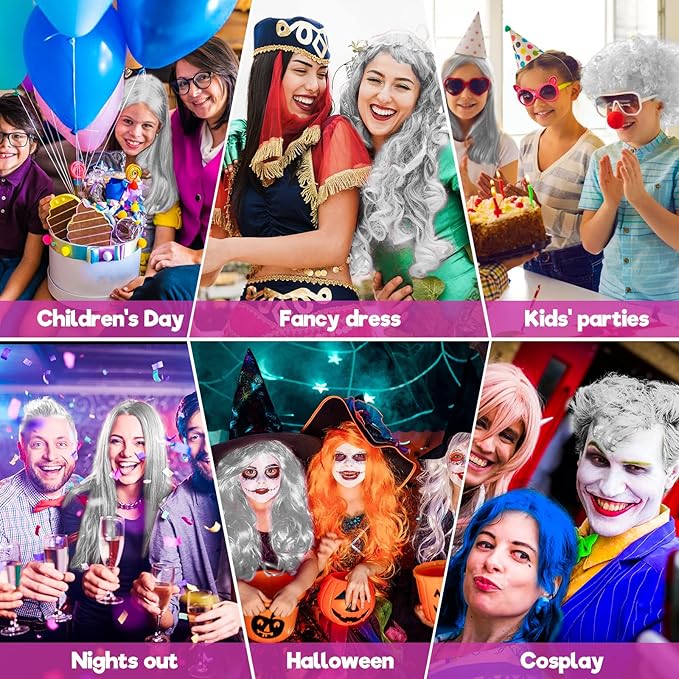 ONE-TIME USE White Hair Color