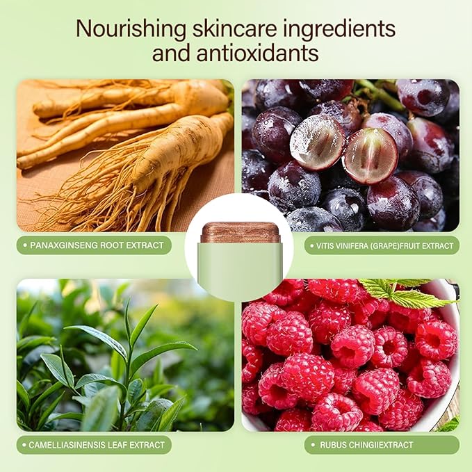 Cream Contour Stick, Face Cream Bronzer Makeup Stick Shimmer Highlighters Body Stick Blendable Long Lasting Highlighter Stick Silky Smooth Formula (3#, Rich Glow)