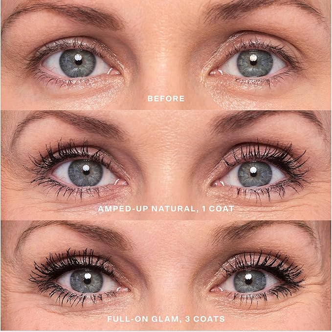 Tower 28 MakeWaves Mascara - Volumizing -Resistant Mascara - No Clumping or Flaking - for Sensitive Eyes – Drift Brown