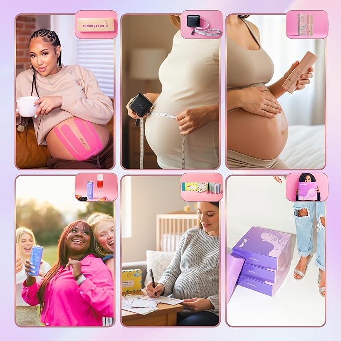 2nd Trimester Mom-to-Be Essentials Box - Gift for Expecting Moms - Care Package with Essential New Mommy Items & Pregnancy Must-Haves