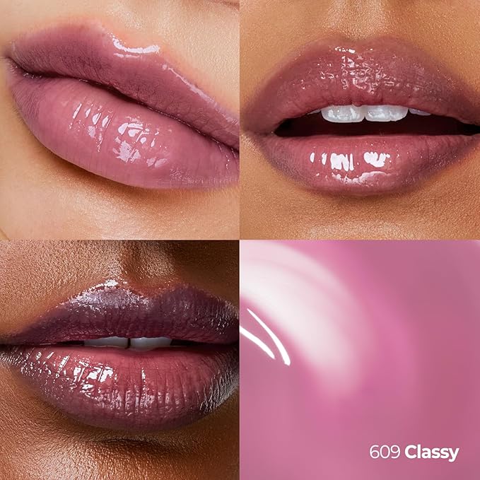 Laka Maxi Glayer Tint 3.8g/0.13oz., Glass Layer of Gloss, Ultra Glow & Vivid Layerable Pigments, High Shine Lip Oil, K-Beauty (#609 Classy)