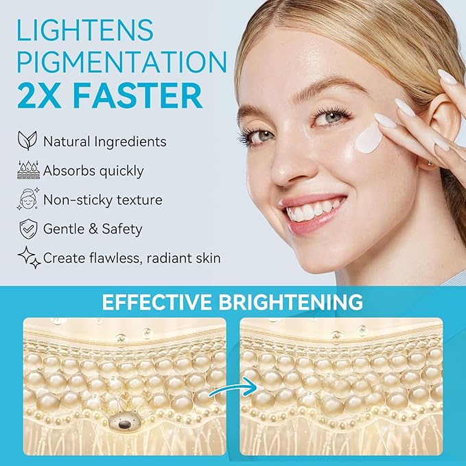 Dark Spot Remover for Face and Body – Dark Spot Corrector Serum for All Skin Types – Fades Age Spots, Sun Spots, Melasma – Anti-Aging Fade Cream for Uneven Skin Tone 1.7 Fl Oz