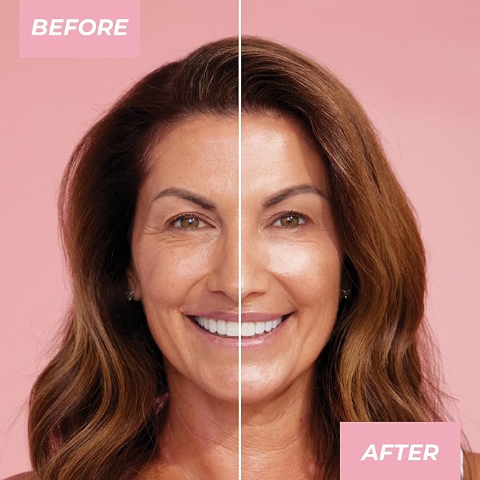 MCoBeauty - Flawless Glow Luminous Skin Filter - 4 Medium Shade - 4-in-1 Multi-Use Formula that Contains Squalane - Includes Doe Foot Applicator - Liquid Illuminator