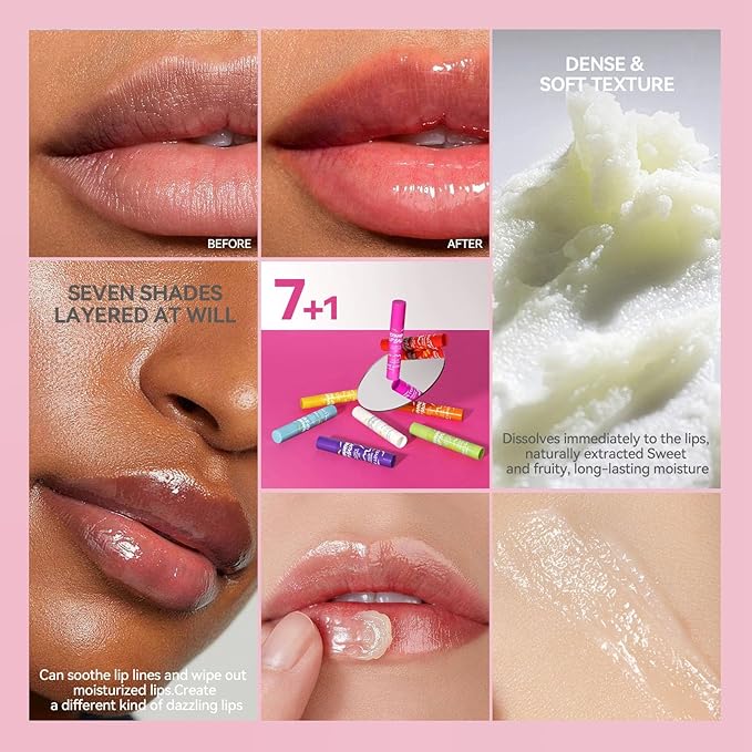 Tinted Lip Balm, Lip Moisturizer For Gifts