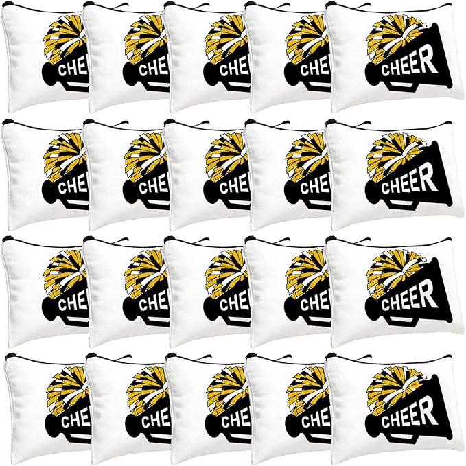 20 pcs cheer makeup bag