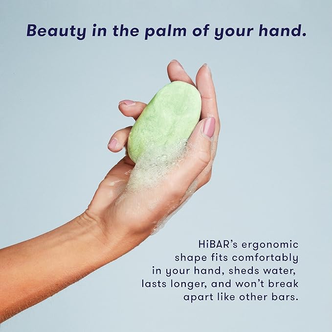 HiBAR - Maintain Shampoo & Conditioner Set - For Well-Balanced Hair - Cleanse & Nourish - Honey, Shea Butter, Coconut Oil & Vitamin B5 - Plastic, Soap, Paraben & Sulfate-Free -Color Safe -2 Solid Bars