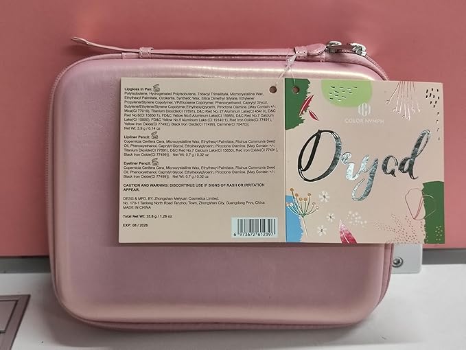 Color Nymph Makeup for Teens with Reusable Pink